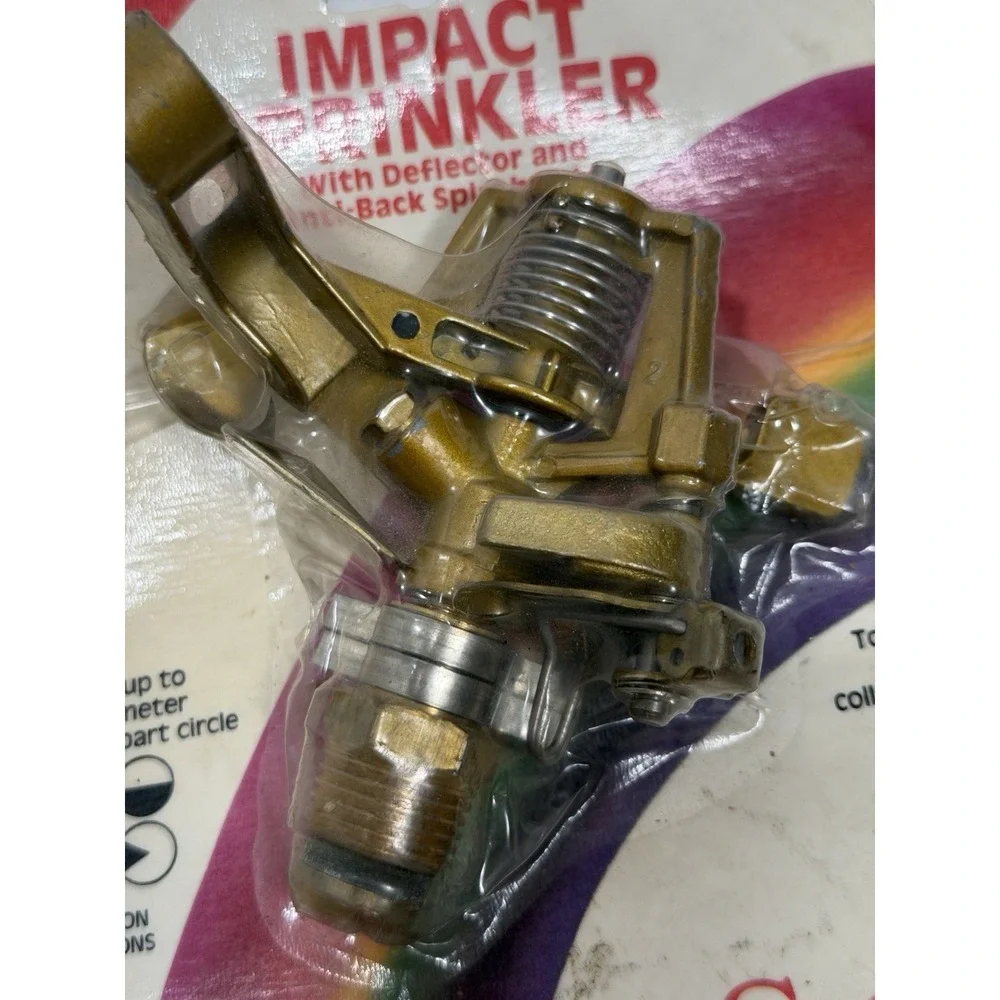 SunMate Zinc Impact Sprinkler - New Old Stock - Made in USA - 85' Diameter 58001